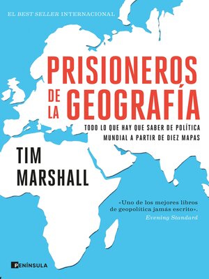 cover image of Prisioneros de la geografía